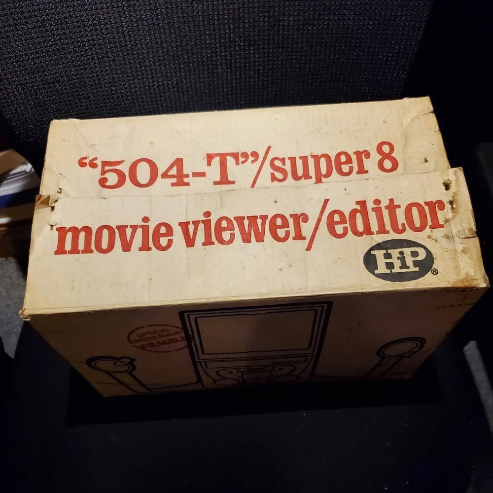 Vintage Kodaslide Merit Projector - Eastman Kodak Co 504-T Super 8 Viewer/Editor